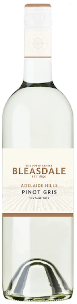 Bleasdale Adelaide Hills Pinot Gris 2025