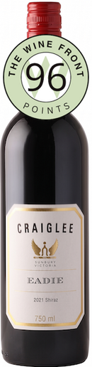 Craiglee Eadie Shiraz 2021 96 Points TWF