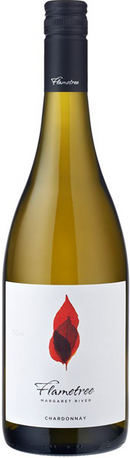 a wine bottle of Flametree Margaret River Chardonnay