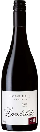 Bottle of Home Hill Landslide Pinot Noir wine from Tasmania