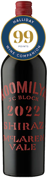 Koomilya JC Block Shiraz 2022
