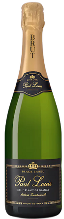 a bottle of Paul Louis Blanc de Blancs Sparkling NV french sparkling wine