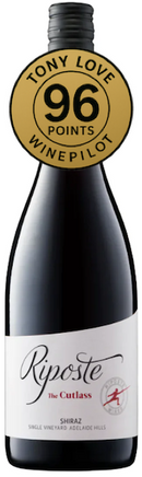 Riposte The Cutlass Adelaide Hills Shiraz 2023 96 Points Tony Love