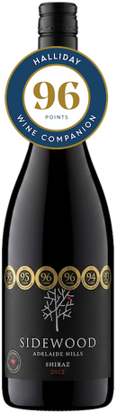 Sidewood Adelaide Hills Shiraz 2022 96 Points Halliday